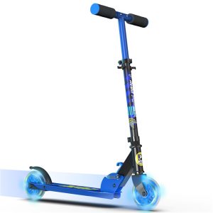 Patinete Neon Apex LED Azul