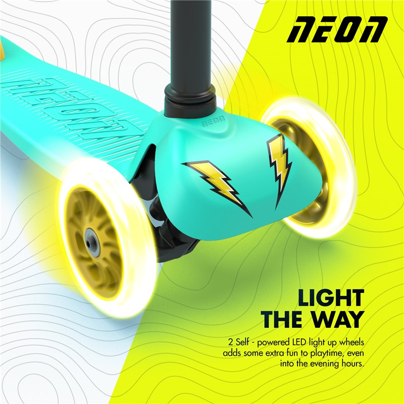 Patinete Neon Bolt Azul - Imagen 3