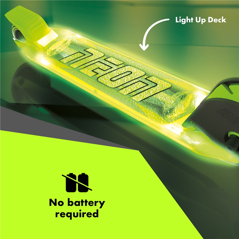 Patinete Neon Dynamo Verde - Imagen 3