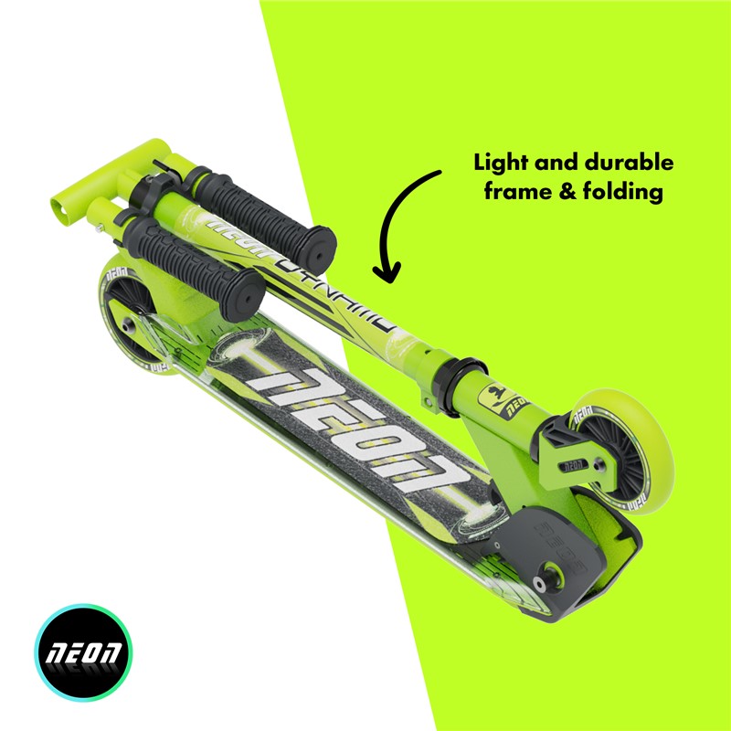 Patinete Neon Dynamo Verde - Imagen 4