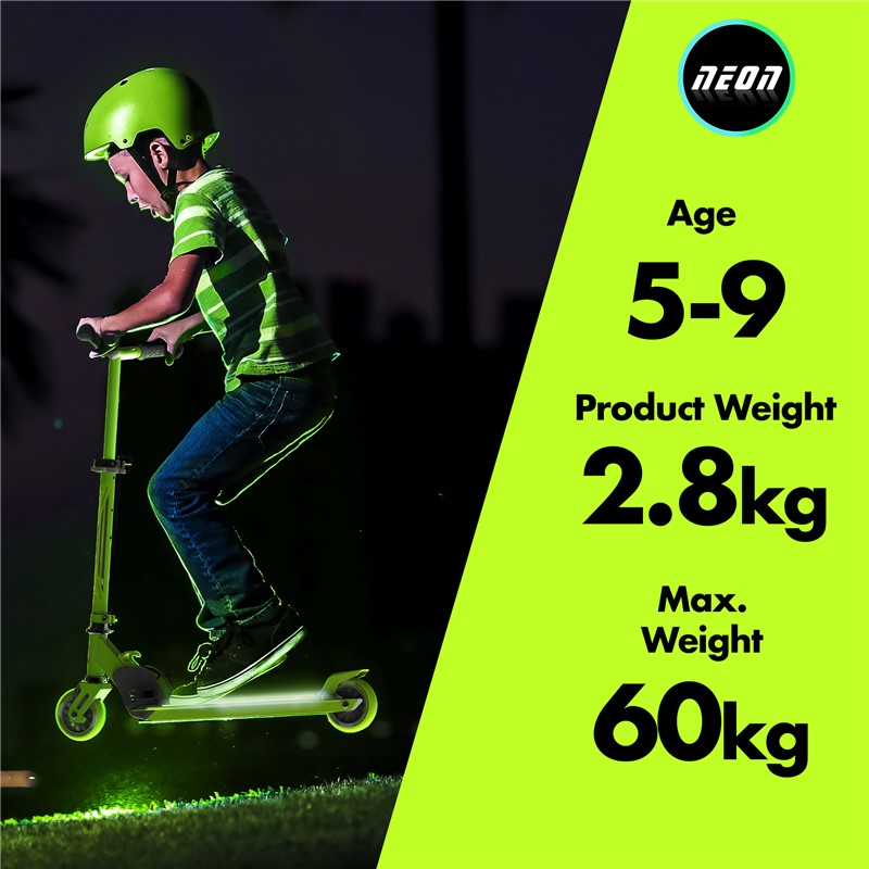 Patinete Neon Dynamo Verde - Imagen 6