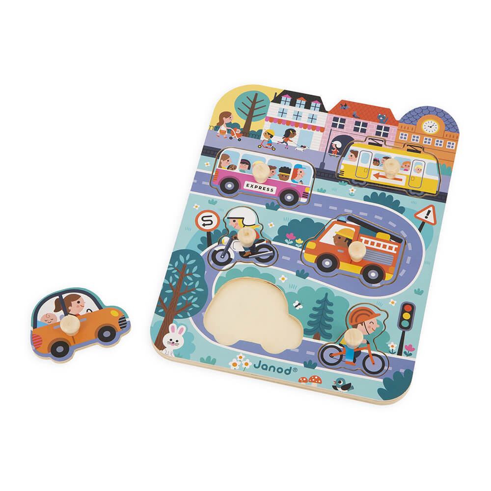 Puzzle encajable - La ciudad - Imagen 4