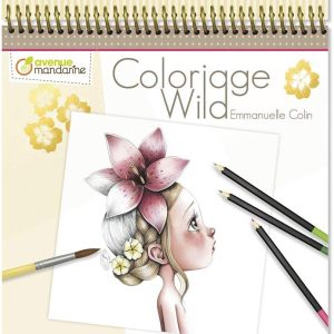 Cuaderno de colorear collector - Wild