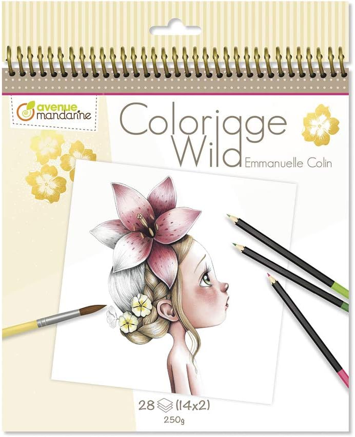 Cuaderno de colorear collector - Wild