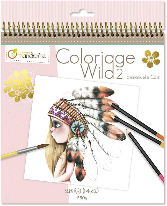 Cuaderno de colorear collector - Wild 2