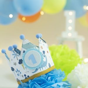 Corona de cumpleaños - Dinosaurios