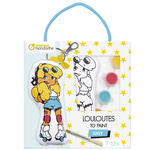 Louloute para pintar - Gigy