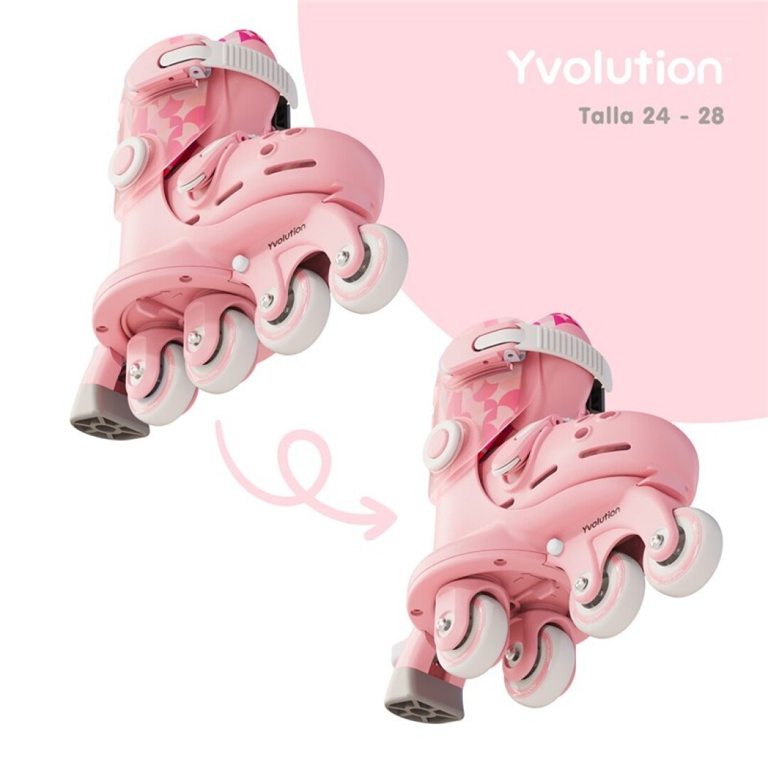 Patines Twista Rosa (T.24-28)