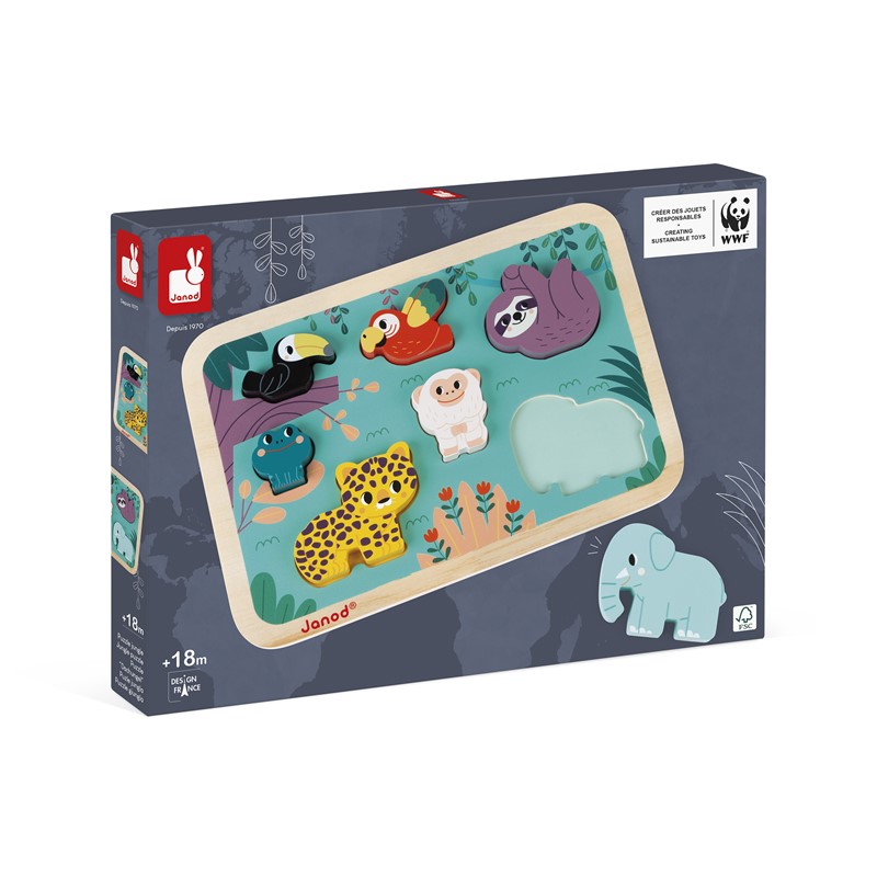 Chunky Puzzle - Jungla - Imagen 5