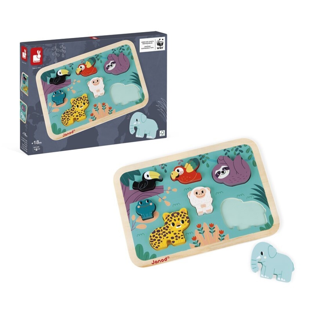 Chunky Puzzle - Jungla - Imagen 2