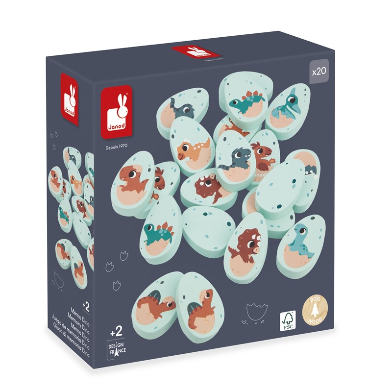 Juego de memoria Dinos - Imagen 3