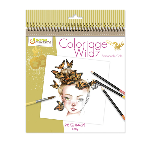 Cuaderno de colorear collector - Wild 7