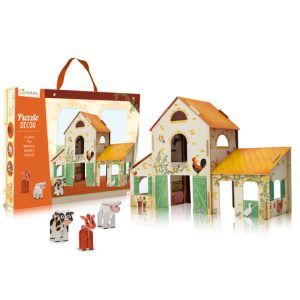 Puzzle Décor 3D - La granja
