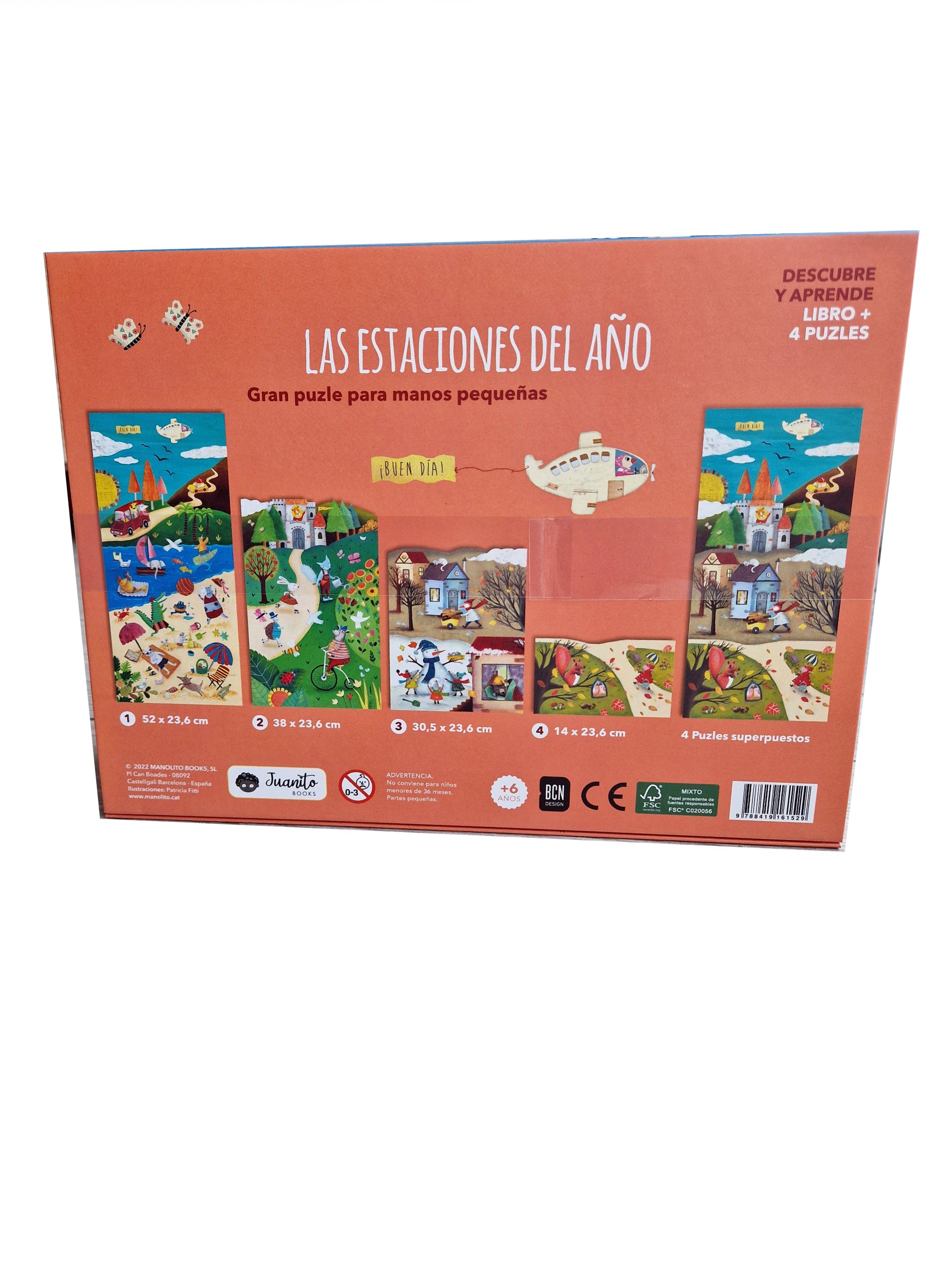 Puzzle 4 en 1: Las Estaciones - Imagen 4