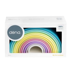 Arco iris pastel de silicona