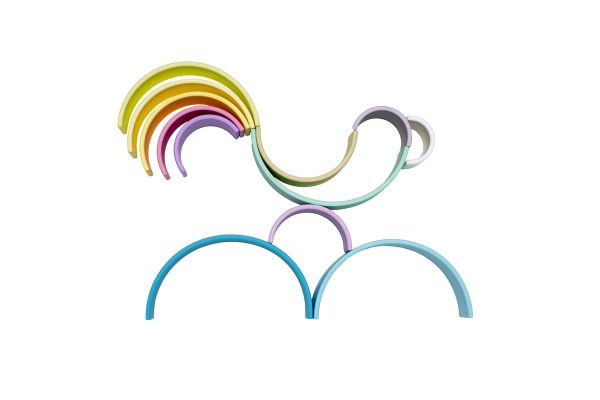 Arco iris pastel de silicona - Imagen 13