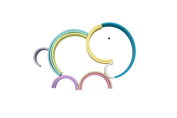 Arco iris pastel de silicona - Imagen 19