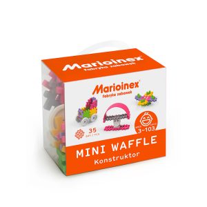 Bloques Marioinex Constructor pink - 35 piezas