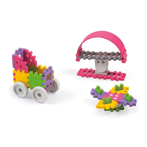 Bloques Marioinex Constructor pink - 35 piezas - Imagen 3
