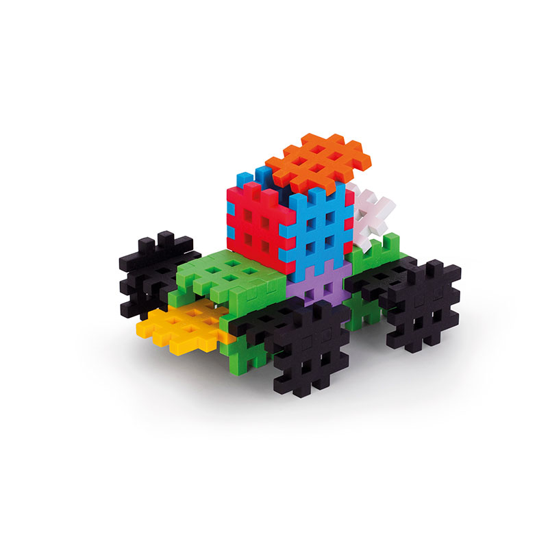 Marioinex 900208 Blocs De Construction Waffle 100 Pièces – Multicolore – Fabrication Polonaise