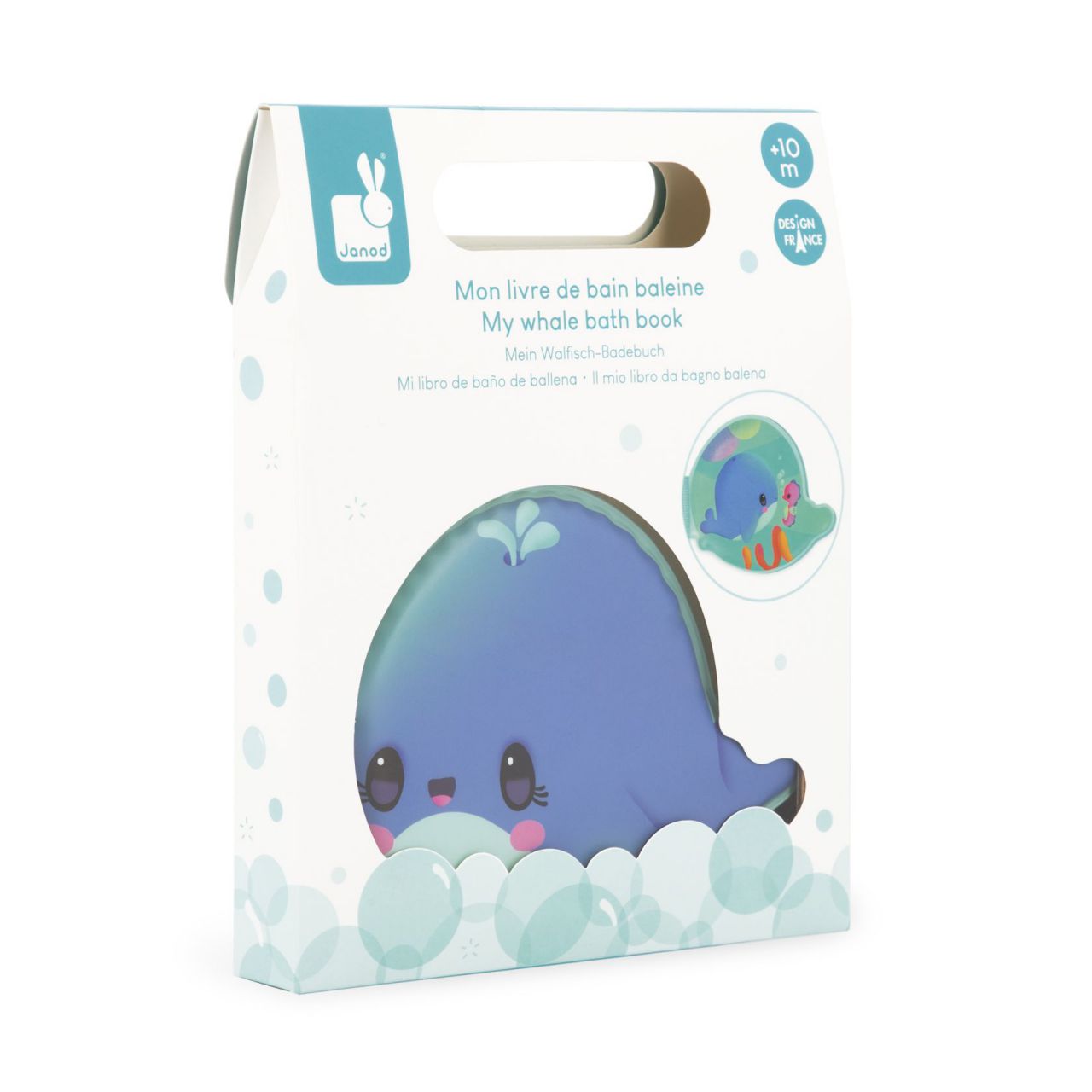 Libro de baño - mi libro de ballena