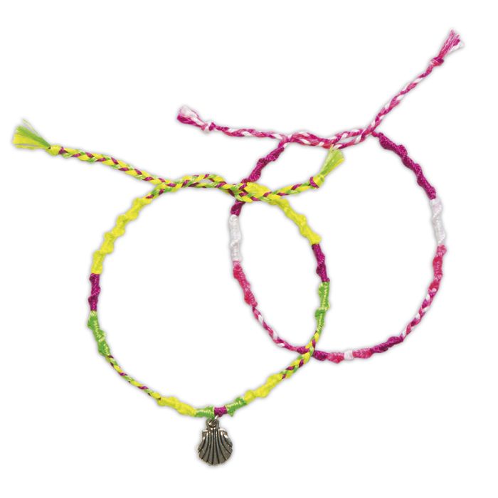 7 pulseras brasileñas fluorescentes para crear - Imagen 3