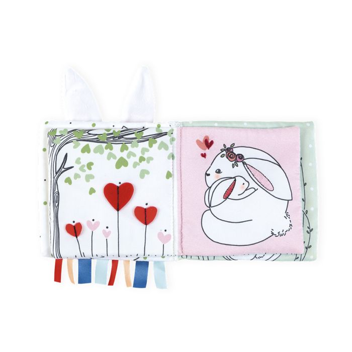 Libro de tela - El conejo enamorado - Imagen 5