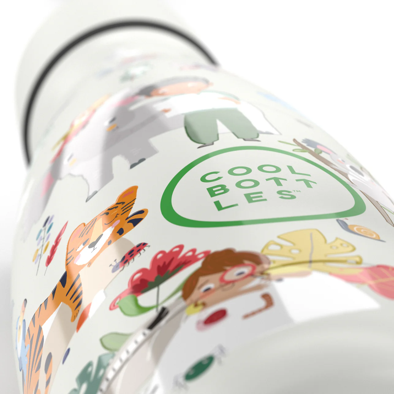 Botella térmica doble tapón 350ml - Curious Explorer - Imagen 4