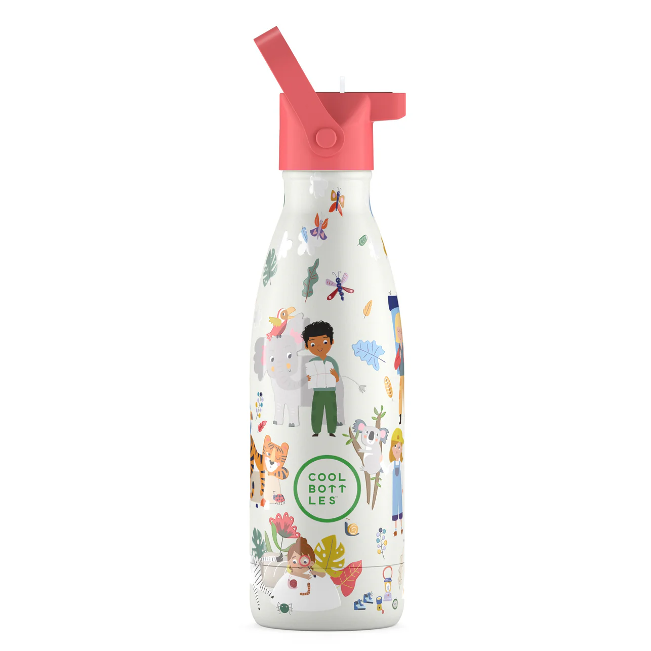 Botella térmica doble tapón 350ml - Curious Explorer