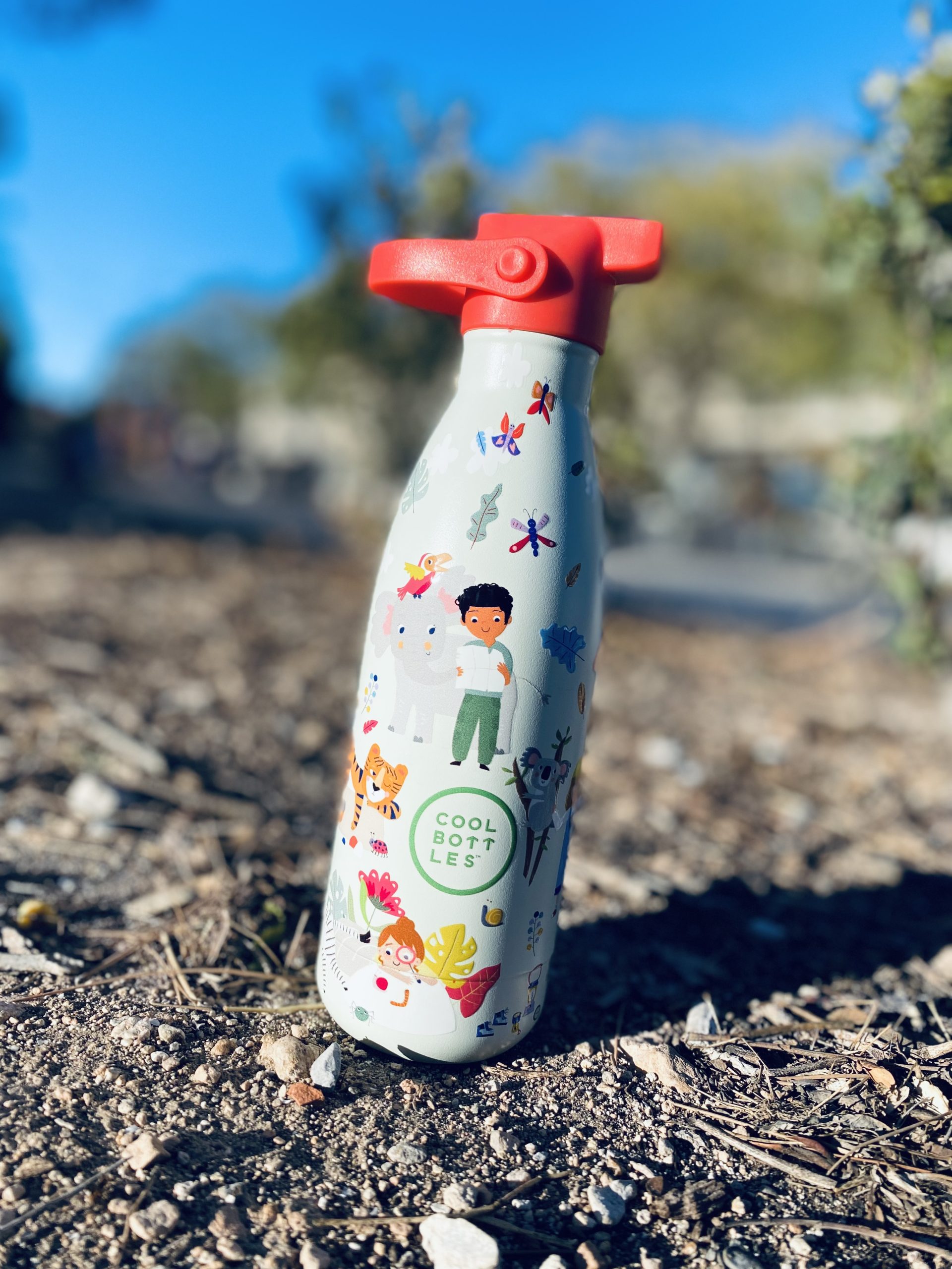 Botella térmica doble tapón 350ml - Curious Explorer - Imagen 8