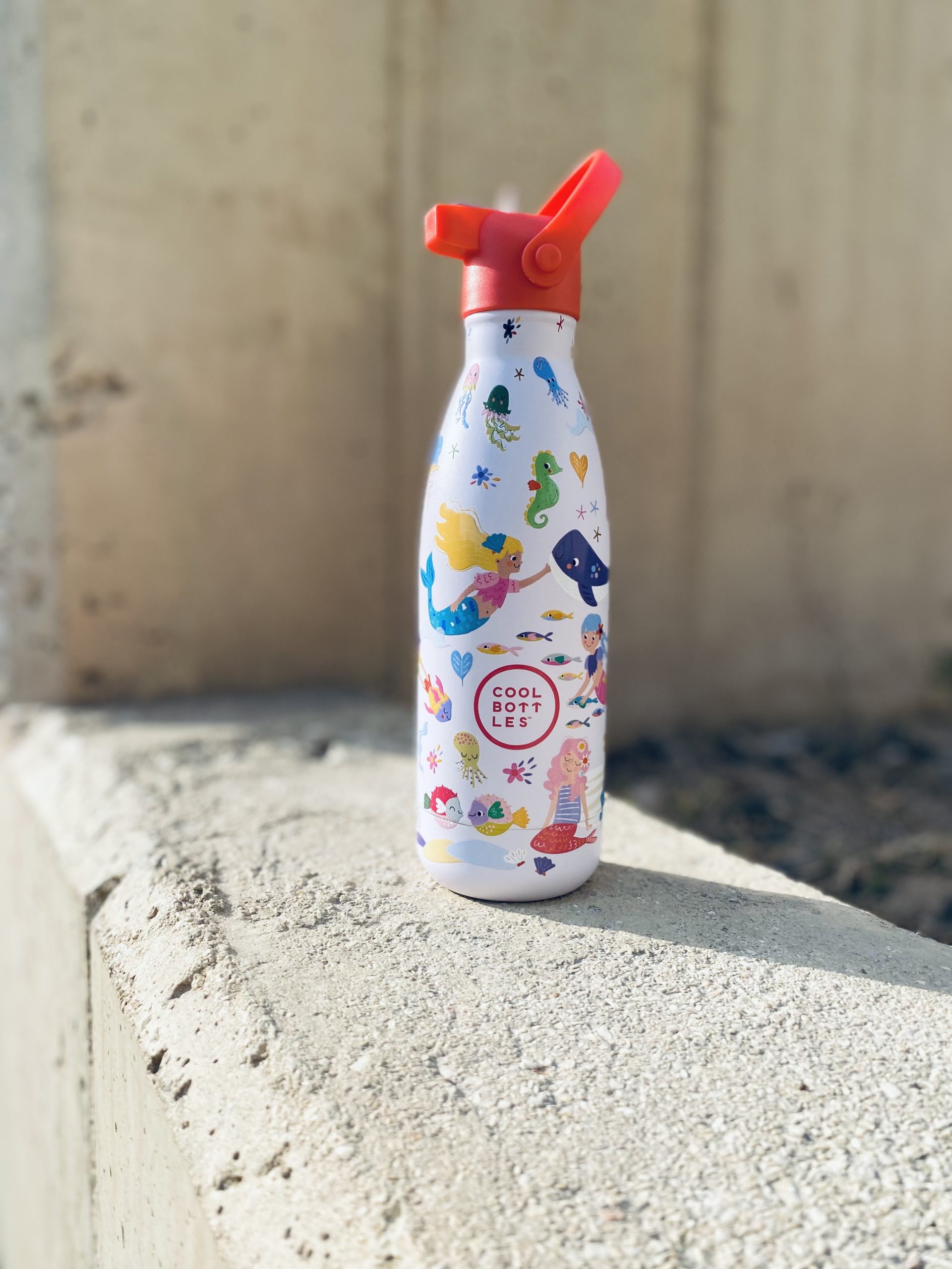 Botella térmica doble tapón 350ml - Sweet mermaids - Imagen 6