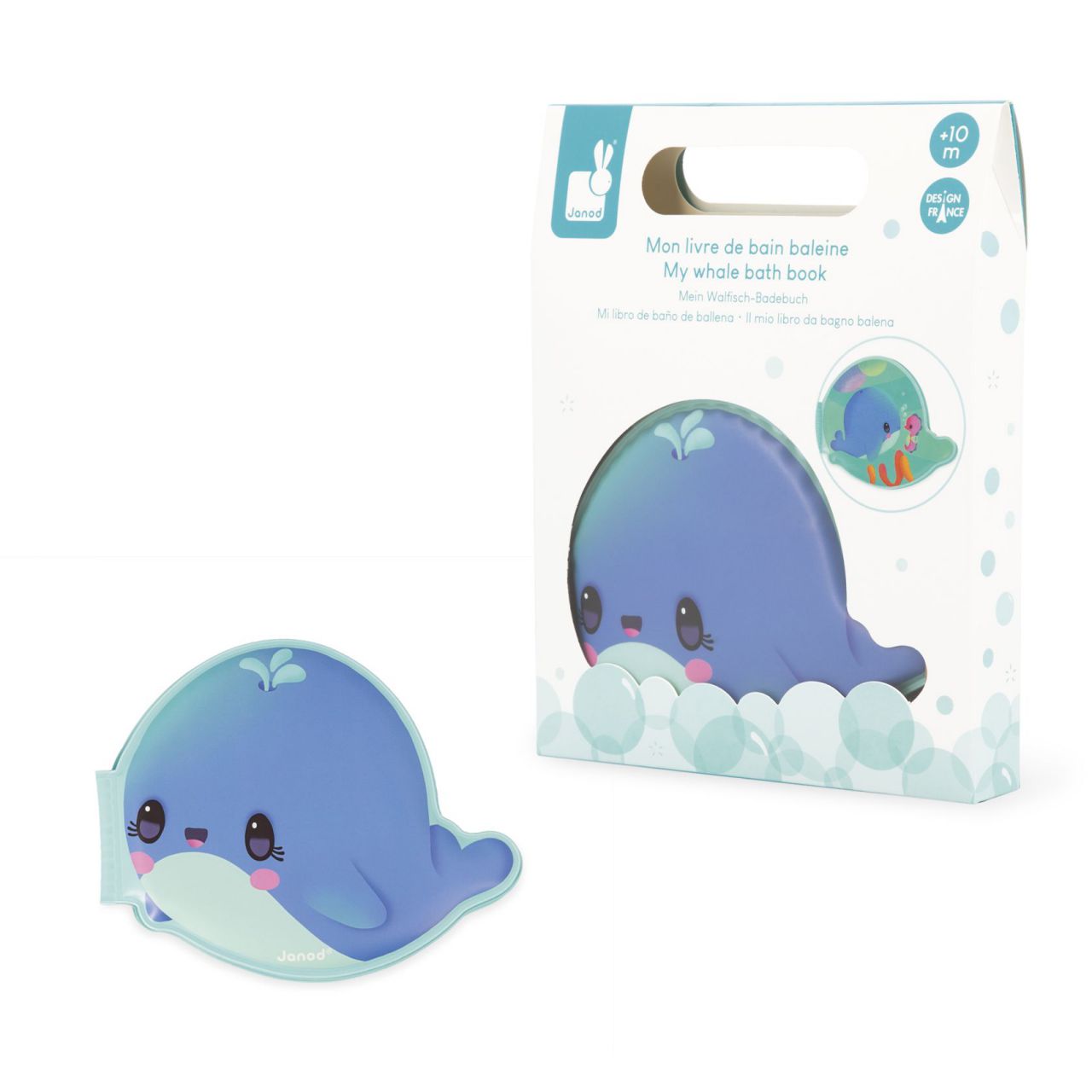 Libro de baño - mi libro de ballena - Imagen 2