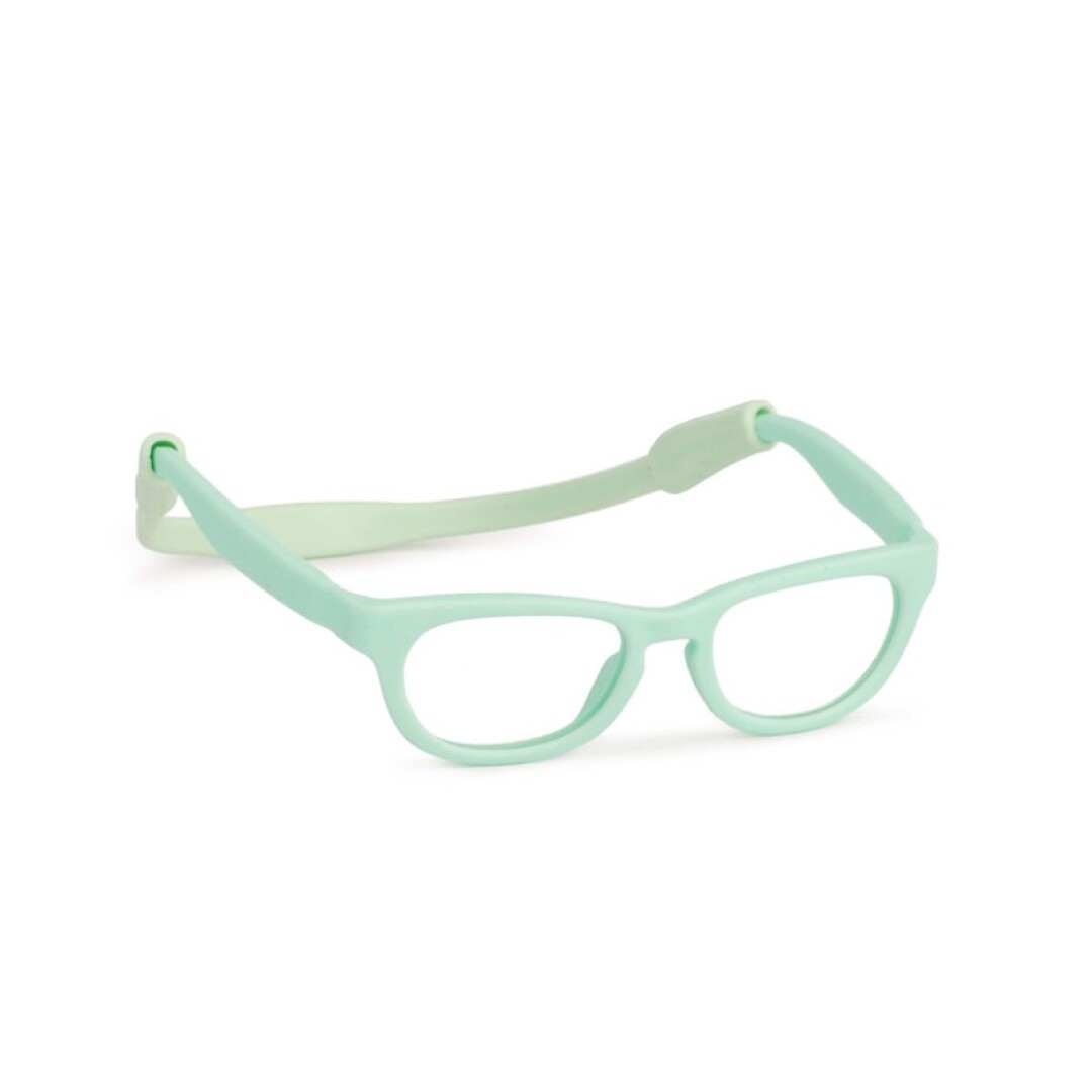 Gafas para muñecos turquesa - Miniland