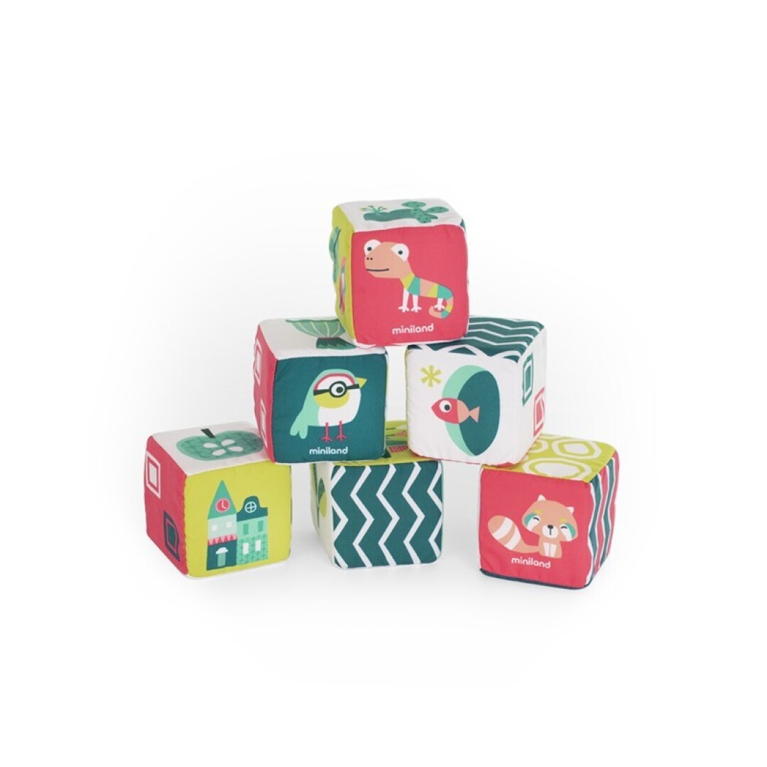 Set cubos sonajeros blandit