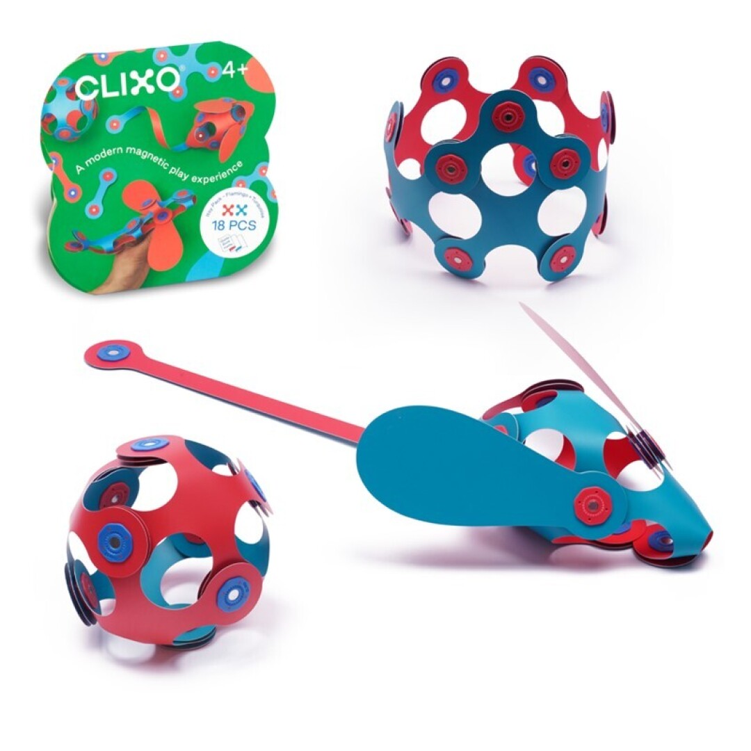 CLIXO - Itsy Pack Flamingo y turquesa