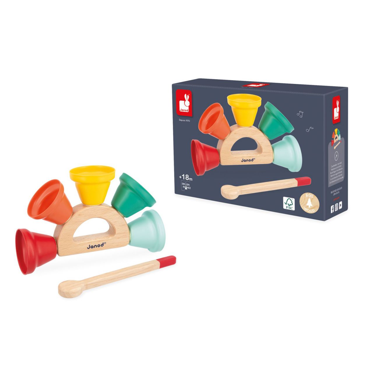 Campanillas Gioia - Janod - Imagen 8