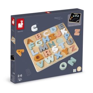 Puzzle pizarra abecedario