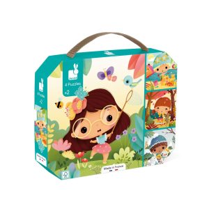 Puzzle Evolutivo 4 en 1 - Las 4 estaciones