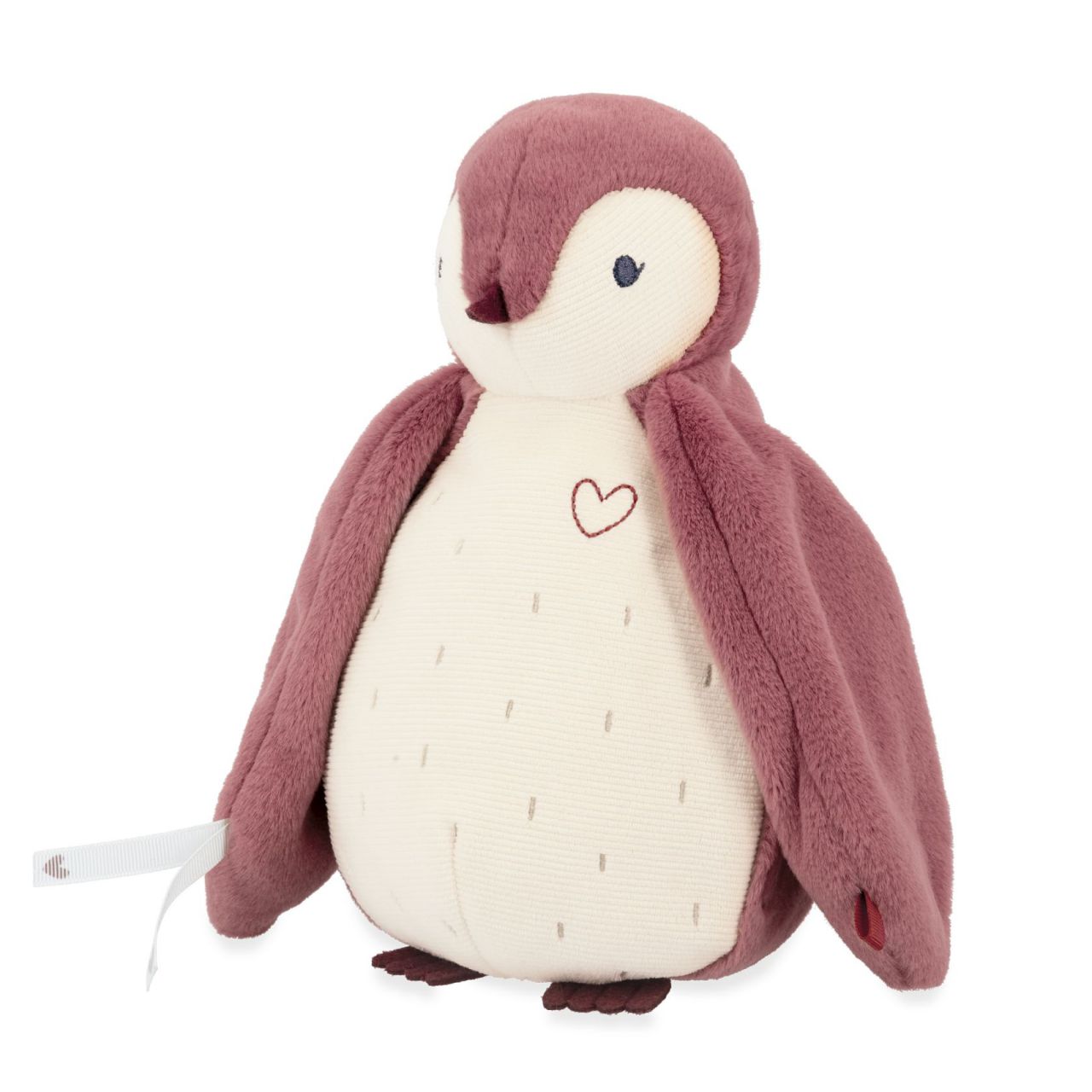 Ruidos blancos - grabadora de voz - Peluche pingüino rosa - Imagen 6