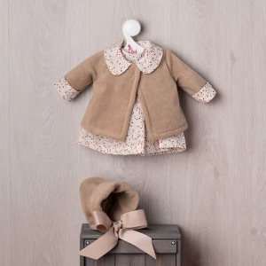VESTIDO PARA MUÑECAS - CONJUNTO COLECCIÓN CEREZAS