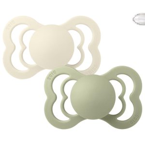 Chupete Bibs Supreme - Ivory / Sage (6-18m)