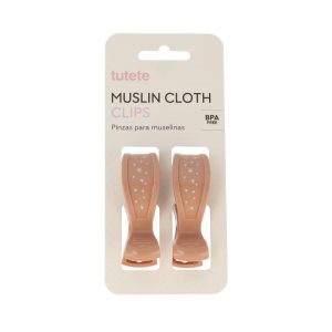 Pinzas para muselina - Caramelo