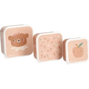 Set 3 cajas de almuerzo - Daisy Bear