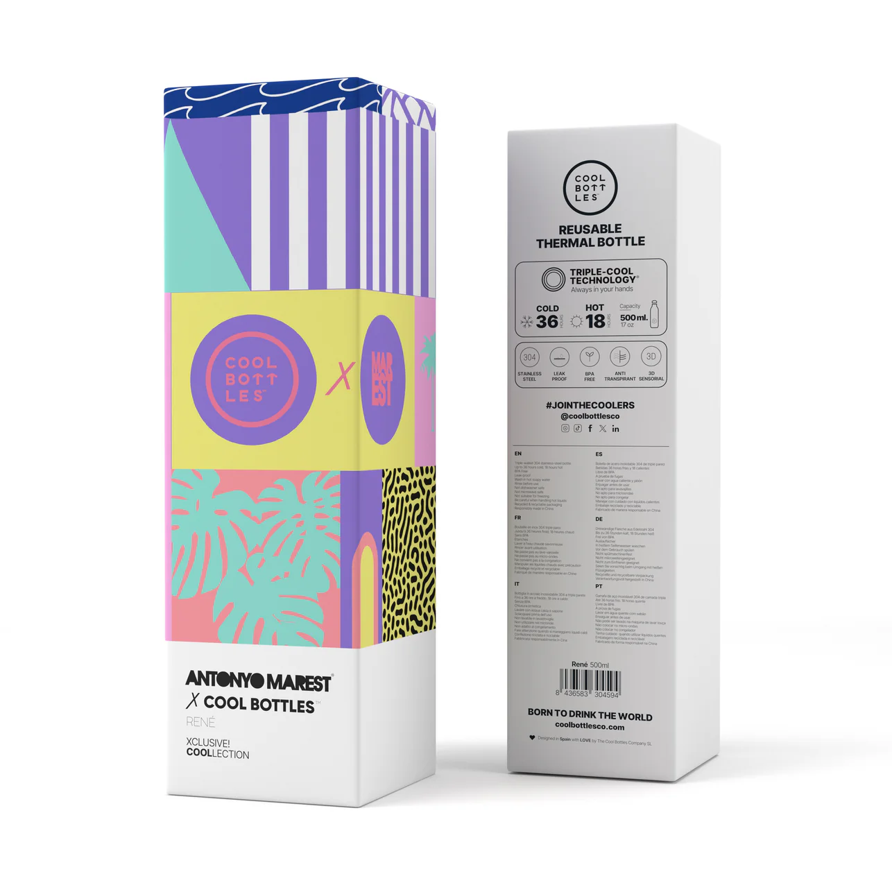 Botella térmica 500ml - Antonyo Marest René - Imagen 6