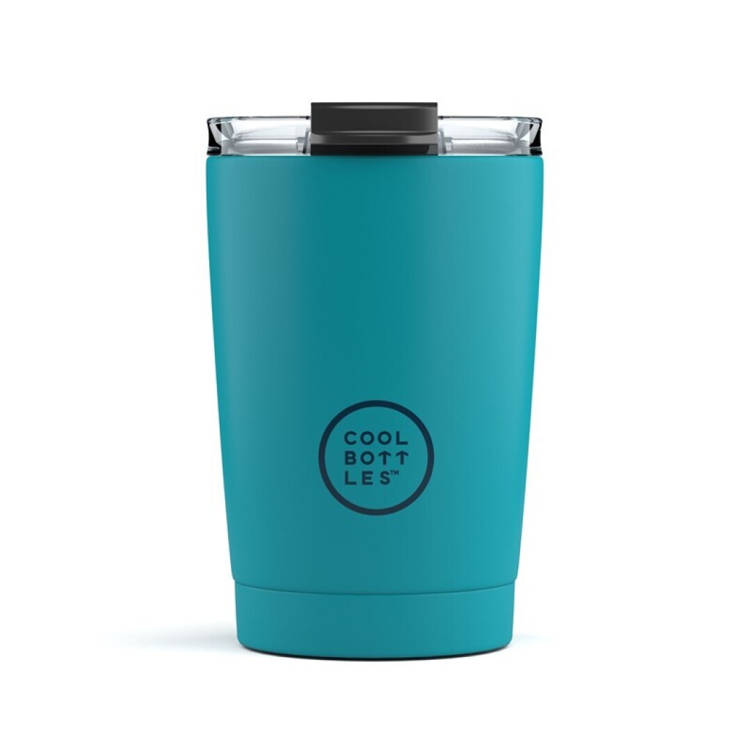 The Tumbler: vaso térmico 330ml - Vivid Turquoise