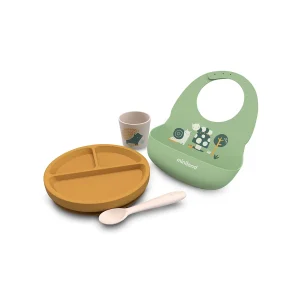 Set vajilla BLW - Garden silicona