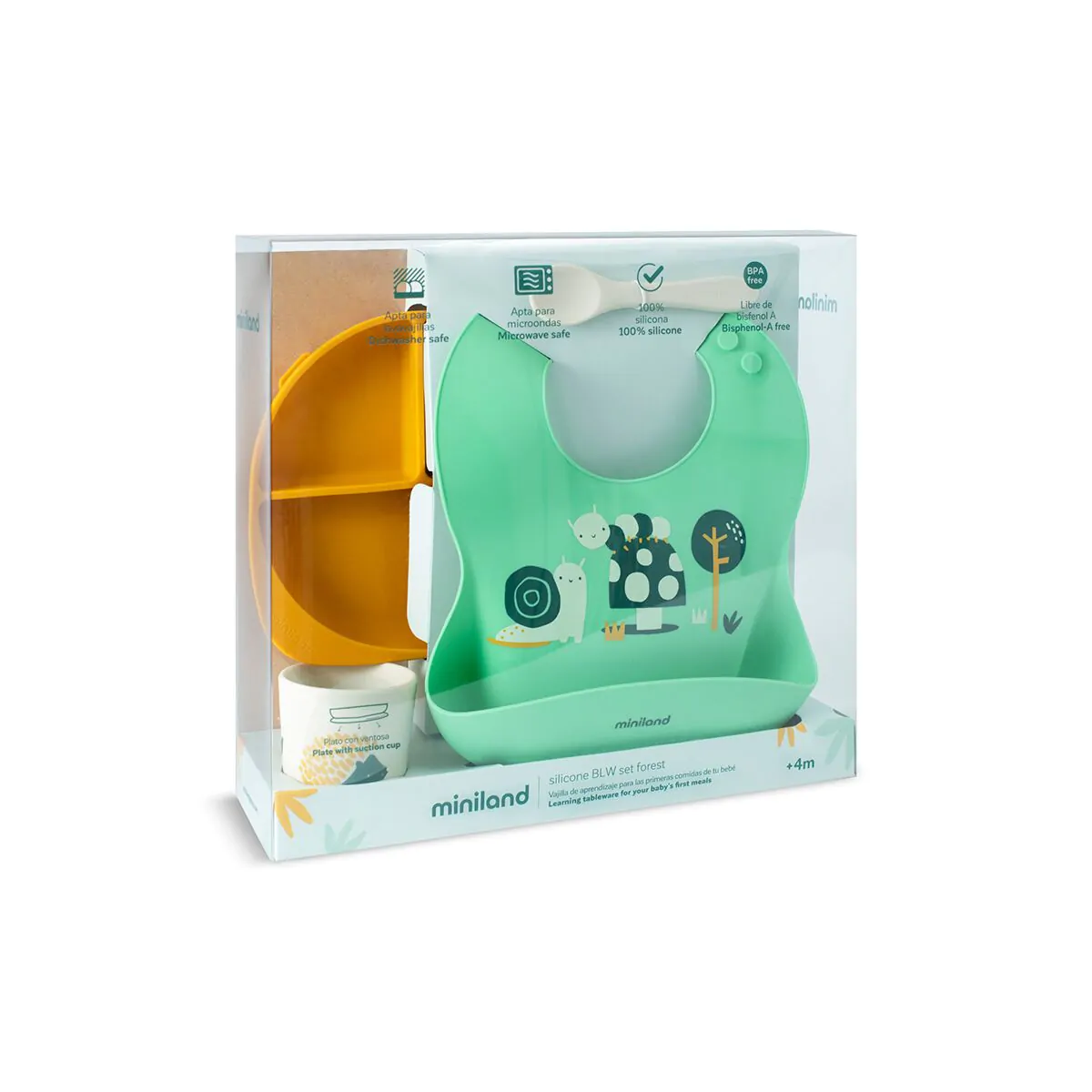 Set vajilla BLW - Garden silicona - Imagen 7