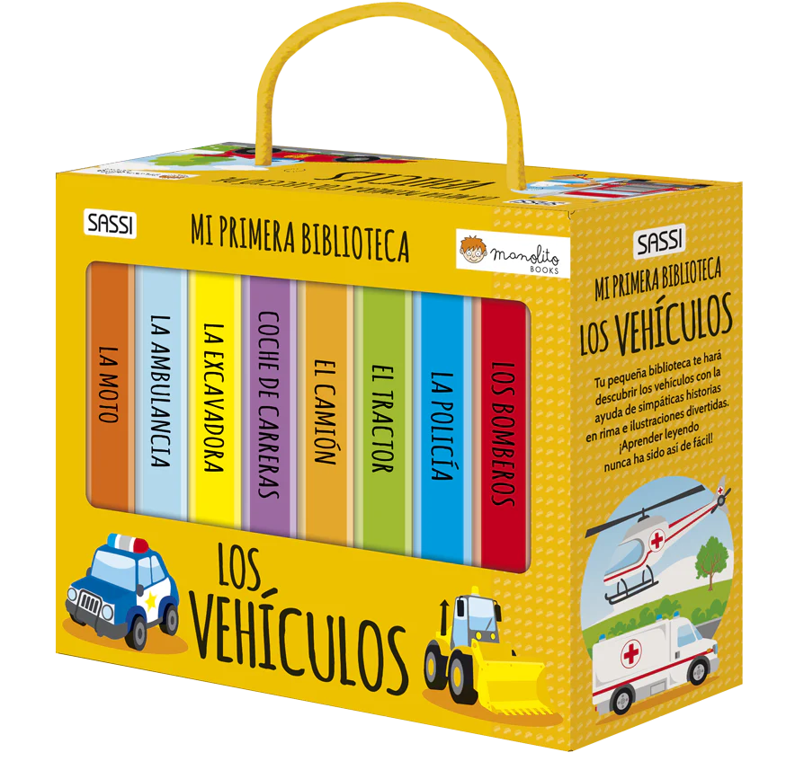 Mi primera biblioteca - Los vehículos
