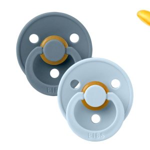 Chupete Bibs Colours - Anatómica Baby Blue/Petrol (6-18m)