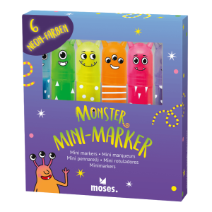 Mini marcadores monstruos